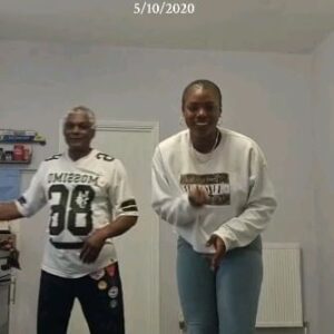 Thanyia Moore Instagram - #Throwback It was the height of lockdown. 

I was hobbling around after a torn Achilles (my boot was in the living room), Dad was bored out of his mind (he lives alone) and we both just needed to laugh... 

I don't know why my Dad decided to aggress the air like that, or why he made his face like that, but my goodness did we laugh when we watched it back. Mission accomplished.

💜
