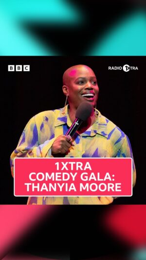 Thanyia Moore Instagram - “I’m a comedian… I need that material” 😂😂😂

Catch 1Xtra’s first ever comedy gala on @bbcsounds on today and watch on @BBC one and @bbciplayer on tonight night from 11:40pm 🤩