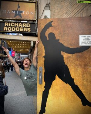 Thayne Jasperson Instagram - 🎭Broadway is Back! Reopened @hamiltonmusical last night and the audience was⚡️🔥
•
•
#SeaburysFreeThoughts #BroadwayIsBack! #Hamilton #Broadway #NYC