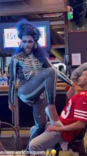 The Vixen Instagram - That’s that THIQUE. 💀 
Thanks to my not so shy costar 😉 and everyone at @49ers Pride Brunch!