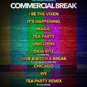 The Vixen Instagram - It’s the 3 year Anniversary of my album “Commercial Break” 🤯🥳🥹 this project brought me so much joy! Big shout out to everyone who helped me create the music and the visuals for @lollapalooza 2020 digital festival! 🤩 more music is on the way 😇 Produced by @mikeschpitz 
@b.ames @mixbydarwin 
@spokenthoughtproductions
@itslucashart filmed by @wildcatshadow @pup_kommodore