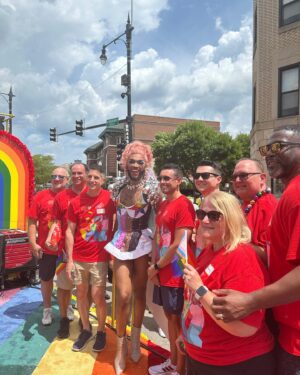 The Vixen Instagram - Living with Pride & Loving the Ride! 🤗Thanks @mcdonalds for a fabulous time at Chicagos Pride Parade 🏳️‍🌈🥳🏳️‍⚧️ #livinmytruth #ad