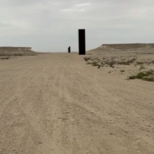 Theaster Gates Instagram - Richard Serra |  EAST-WEST/WEST-EAST |  Brouq Nature Reserve |  Qatar |  Grateful