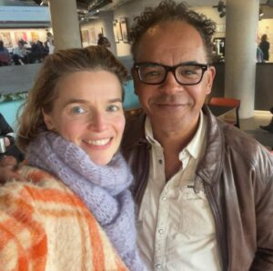 Thekla Reuten Instagram - London Baby. It had been such a long time! Took a train to see the wonderful @amarakaran in the new play BloodyDifficultWomen together with inspiring @lorenaxandrea and caughtup all smiles with my favorite partner in crime #peterdejersey Also shared dinner with starlight @meena.rayann Thank you all for the lovely fullfilling time🤍
