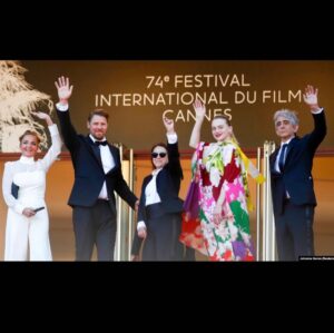 Thekla Reuten Instagram - Very proud of my man in Cannes. #thestoryofmywife #celebratingcinema #quatorzejuillet #aminuteofsilence