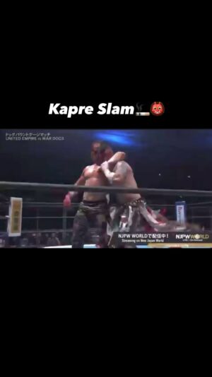 Theodore James Perkins Instagram - Kapre Slam 🚬👹

#UnitedEmpire #CrownsUp #NJPW #TheAswang