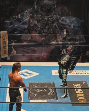Theodore James Perkins Instagram - 🎶The city is crowded, my friends are away, and I’m on my own…🎶

The Aswang/Ang Kapitan

📸 @yutaka10.26 @rainmaker.njpw.17 

#UnitedEmpire #CrownsUp #NJPW #BOSJ31