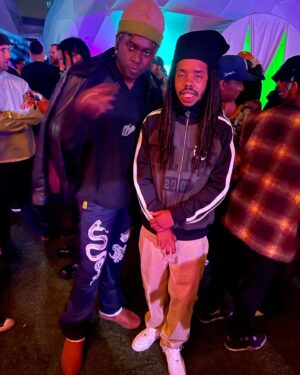 Theophilus London Instagram - Thebe and Musa,
Trouble makers club 🙃😈

High key my biggest inspirations and lyricist of this gen going in the 20’s ✨@soapmanwun 

📸 by @_kushboychris