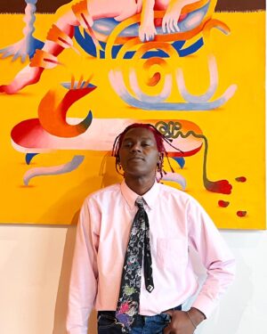 Theophilus London Instagram - Real men still wear pink 🖍

Photography by @aliciakeys 
LA TIO c/o @hairlosangeles 
@majormoonn c/o @belengomezhair 🎨

Summer Theo mixtape art directed and hosted by Odunsi ## is on the horizons ... “lots of musicals on my hard drive” 🪐- editor in chief