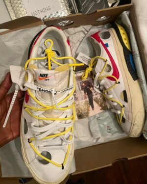 Theophilus London Instagram - Got a knock my door this morning at 7am! 
Black people be like.. I ain’t send for nothing who dis👀. Lately I been missing you V 😥
So seeing you by design brought tears again a fingerprint under the hay stacks of a blueprint... Im brought to sooo much tears. ... tears/  didn’t we dream of all this .... @virgilabloh . This still echos and echos good.

Nobody :

Virgil Abloh: “group chat.. what are we gonna do about this RAF shit”. 

We told u fuck em, We ball ... but honestly it was just a sign of the times. 
So Group chat ...
I’m gonna talk to my brother directly as I often do to help the pagne’ 

I wonder If you had to start over or did they let you keep youre powers ? What’s Level 2 like? Can you eat lunch w/ jean michel basquiat and Andy? Or go shopping with Karl Lagerfeld and pull up to Beethoven pop up with Yves? Man can’t wait. Actually I can... but you put us on the map forever !!!! We were all effected that you didn’t make it home for thanksgiving dinner. 😥😣😔

This The first posthumous release ever from Nike 
You still applying pressure in the after life huh cutes? 
Not any street kid or cool kick stock market site could tell me the values of holding a life time of knowledge and work 
Our brother Virgil grabbed the codes and flipped em and made oragami esq flowers for the world to smell! 
He flipped it on its head. Sometimes we would talk and he would speak a new language I haven’t learned yet .. I just smiled and tried to catch up to whatever lingo WE on now. You were our Neo.. Still is.. not of this world 
I miss my brother
I miss fending’ for him 🤬
I miss having a friend that liked what he loved and loved what he liked 
Like ye said ...
we both had a passion for fashion 
A passion for passiin our roles
Transcending our goals and our idols. See you at Game 6... we still got MJ... sigh we still got MJ x

VIGRIL WAS HERE c/o @off____white c/o @nike 

Man I miss my brother
Nor LV or any fashion brand born before after will represent what he represented .
Because he represented us. They KNEEED US ... PLS LEAD US

- Theophilus , your friend & brother from the same mother ©