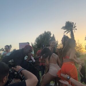 Theophilus London Instagram - This my face after 2 days of Chella... London 2012 🥇🥈gold and silver medalist @mckaylamaroney and Obama apparently not pleased with the headliners either  @coachella 😏🥱😐 lol... ain’t gone hold you, McKayla pulled up looking fine as hell and was dancing and twerking up at storm at my @laweekly party thooo!!! Haha gang! 

#thanks to all my fans who came out to the @coachella innovation mansion retreat c/o @laweekly .Lots of weed treats. We was all fried! RECAP in the slides of all the fun 🔥 🔥 

 @djskyhighbaby and @snakechild_ went crazy! Check the recap !