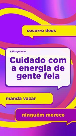 Thiago Almasy Instagram - Marca aquele @ que tá precisando se afastar desse povinho com energia de gente feia 🤡