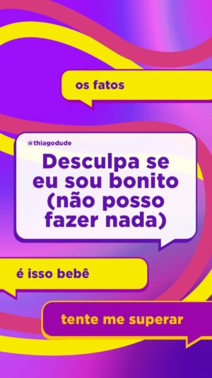 Thiago Almasy Instagram - Quem me chamar de feio é negacionista 🤡