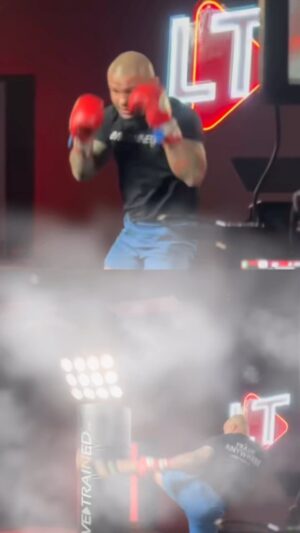 Thiago Alves Instagram - In this workout series, we use strikes you see in MMA fights combined with body weight and core exercises to maximize your results. 

Coach Thiago Alves, aka Pitbull, will take you through three rounds of 5 min per 1 min rest. It’s a full-body MMA, killer workout. 

It’s dropping soon at livetrained.com @livetrained 
-
#pitbull #coachpitbull #livetrained #americantopteam