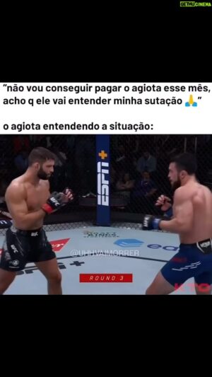 Thiago Moises Instagram - É pra isso que eu pago internet 😂😂😂
Crédito : @uhhvaimorrer 
.
.
.
#mma #ufc #mmabrasil #ufcbrasil #ufc301 #ufcrio #chama