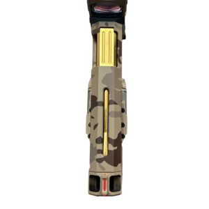 Thiago Santos Instagram - THE CHOICE OF THE ELITE !!
CONGRATS TO THE CHAMP @tmarretamma ON HIS NEW PHOENIX TRINITY DESERT PRO ELITE LIMITED EDITION (009) 9MM DOUBLE STACK CAMO CERAKOTE FINISH COMP’D 5” FLUTED GOLD TIN BARREL WITH TRIJICON RMR AND SUREFIRE X300