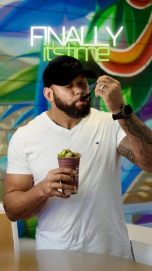 Thiago Santos Instagram - O momento chegou e você está convidado! 🫐🔥
Você é o nosso convidado de honra para a inauguração do Power Açaí neste sábado, dia 29 de junho, a partir das 10h30 da manhã. 🥳 Vem fazer parte dessa celebração e experimentar o melhor açaí da cidade.

🔗E tem mais: se você chegar na inauguração e falar que veio através do meu convite, você ganha 10% de desconto no seu pedido! Não perca essa chance! 

The moment has arrived, and you’re invited! 🫐🔥
You are our guest of honor for the grand opening of Power Açaí this Saturday, June 29th, starting at 10:30 a.m. 🥳 Come be a part of this celebration and experience the best açaí in town.

🔗 And there’s more: if you come to the grand opening and mention that you came through my invitation, you’ll get 10% off your order! Don’t miss this chance!

#PowerAcai #GrandOpening #AcaiDelight #AcaiLovers