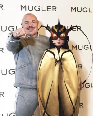 Thierry Mugler Instagram - More friends, beauties and artists ! ♥️ @natashapoly @noonoouri @stephenjonesmillinery @jcdecastelbajac @dominiqueissermann @audreymarnay @ninadelianin @alicedufour @lola_dragonessvonflame @leondziemaszkiewicz 
.
.
.
Thierry Mugler : Couturissime, opening party in Paris @madparis
-
-

An exhibition initiated, produced and circulated by the Montreal Museum of Fine Arts @mbamtl in collaboration with Mugler which restored the designer’s heritage couture and ready-to-wear pieces.
Presented by the Musée des Arts Décoratifs de Paris @madparis with the support of the Maison Mugler.
-
An exhibition curated by @thierrymaximeloriot guest curator for the Montreal Museum of Fine Arts.
-
Photographer @zefashioninsider for Mugler
#mugler #muglerarchives