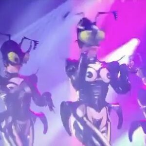Thierry Mugler Instagram - 🔊🔥🐜🔥 #Muglerettes Wednesday !! ♥️ #MuglerFollies cabaret-  @mf_inside #mugler #thierrymugler #manfredthierrymugler #cabaret  #muglerized #insect #ant #muglerette #burlesque #lingerie #fetishes #latex #corset 
©MTML / Manfred Thierry Mugler
Manager : @jbrougeot #jbrougeot