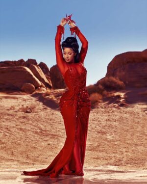 Thierry Mugler Instagram - ✨👄✨#Muglerized @iamcardib rising UP for @interviewmag !!
#Cardib wears Mugler Archives by @manfredthierrymugler from the Fall Winter 1999/2000 Couture collection, Les Méduse -
@muglerofficial 
-
-
Photographer @abdmstudio 
Stylist @kollincarter
#muglerarchives 
#mugler #thierrymugler #manfredthierrymugler 
Manager : @jbrougeot #jbrougeot