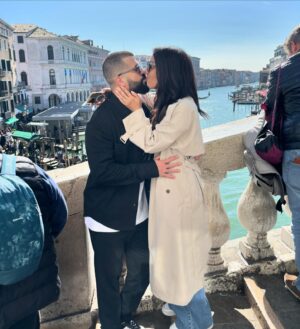 Thomas Adamandopoulos Instagram - Another Day in Venezia with U 💛🇮🇹🎭 🍕
Sweet wonderlove 🫶🏼