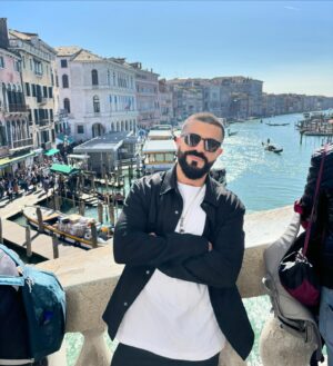 Thomas Adamandopoulos Instagram - Another Day in Venezia with U 💛🇮🇹🎭 🍕
Sweet wonderlove 🫶🏼