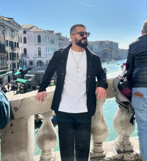 Thomas Adamandopoulos Instagram - Another Day in Venezia with U 💛🇮🇹🎭 🍕
Sweet wonderlove 🫶🏼
