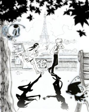 Thomas Astruc Instagram - First collaboration with Toei.
B&W rough by yours truly.
#miraculousladybug #miraculous #ladybug #catnoir