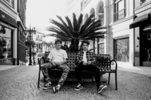 Thomas Barbusca Instagram - griffin took a photo of us and it’s not my favorite but it’s ok i guess