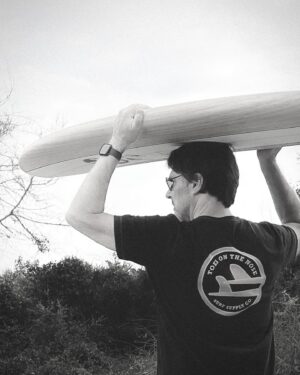 Thomas Gibson Instagram - still on strike, but channeling The Great Kanaka 😂THANK YOU @toesonthenose 🌊 Use TG15 to save some dough 🏄‍♂️
#sagaftrastrong 
#psychobeachparty