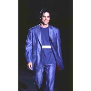 Thomas Gibson Instagram - when I was an international supermodel 😂
#tbt #tommyhilfiger