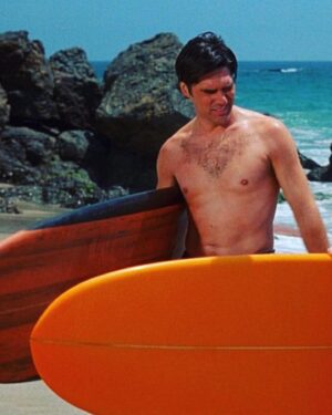 Thomas Gibson Instagram - still on strike, but channeling The Great Kanaka 😂THANK YOU @toesonthenose 🌊 Use TG15 to save some dough 🏄‍♂️
#sagaftrastrong 
#psychobeachparty