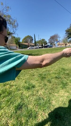 Thomas Ian Griffith Instagram - Arthur’s double flying front kick w bone grab!