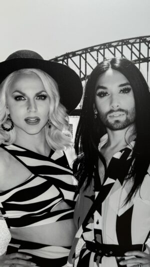 Thomas Neuwirth Instagram - I will love you forever 🇦🇺🫶🏼🇦🇹 #Sister #Eurovision #esc2024