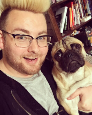 Thomas Ridgewell Instagram - Happy 1st birthday to my horrendously deformed son!