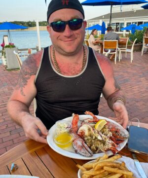 Thorgy Thor Instagram - Photo dump of Montauk family summer trip extravaganza 2023. First of all, my dad is the coolest guy on earth and I love him. Then Horseback riding (My nephew is obsessed and wants to go pro! Any tips @carsonkressley 🐴???!!) We ate lobsters 🦞 at @gosmans_montauk , got sunburned , built sand castles with very cute kids , ate more, ate , ate delicious seafood then celebrated my beautiful sisters’ bday at the bonfire on the beach. Thank you Montauk. 💜☀️🌊🏖️🪵Although, next time I’d like to invite myself over Rufus Wainwright’s house to play music together. 😜. Just putting that out there 🤷‍♀️. #family #montauk #beach