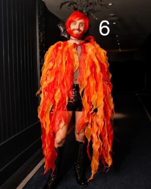 Thorgy Thor Instagram - The #NYRPHulaween People’s Choice Contest is BACK! 😱 Our Green Carpet Correspondent @thorgythor picked 10 of the most scarytale looks from last night and the WINNER is up to YOU! 💀✨💚 Vote for your favorite look by leaving the number in the comments ⬇️ Voting closes at noon EST on Tuesday 10/31/23 🪦 📸: @bfa / @yvonnetnt / @zachary_hilty