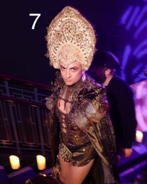Thorgy Thor Instagram - The #NYRPHulaween People’s Choice Contest is BACK! 😱 Our Green Carpet Correspondent @thorgythor picked 10 of the most scarytale looks from last night and the WINNER is up to YOU! 💀✨💚 Vote for your favorite look by leaving the number in the comments ⬇️ Voting closes at noon EST on Tuesday 10/31/23 🪦 📸: @bfa / @yvonnetnt / @zachary_hilty