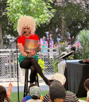 Thorgy Thor Instagram - Reading is WHAT? ….Fundamental!  Had such a blast @ StoryTime at @lincolncenter  Inspiring the next generation of little musicians !  Thank you @lizzobeeating for letting me sample your 🎵 for the kids ❤️…. they had a blast dancing and walking the runway!  We read BECAUSE by Mo Willems 📖. Keep reading and learning littles brats! 😜😜😜