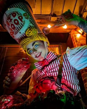 Throb Zombie Instagram - All that and the cherry on top 🍒🍒🍒
.
.
.
.
I love @askewprov , I love queer artists, I love horror, and I love you 
.
#drag #dragking #monsterdrag