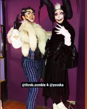 Throb Zombie Instagram - It’s always a good time being summoned to Toronto. 🖤🦇🧀
.
Big thanks to @triplethreatdrag and @cabaret.macabre for featuring me!
.
#drag #showghoul #dragking #dragmonster #performerlife #dragperformer