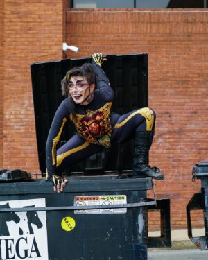 Throb Zombie Instagram - Honestly a dumpster is just a coffin on a budget ⚰️⚰️⚰️
.
.
.
📸 @thekenbaby 
#drag #dragking #dragmonster #throbzombie