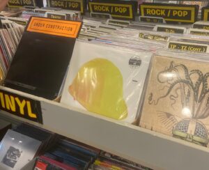 Thumpasaurus Instagram - Our sneaky hard hat is our first record at stores. 
Thank you @ajfryd for the find at @amoebahollywood 
Hard is now in stores across the US/EU!! 
If you see one in the wild take a pic 🤳