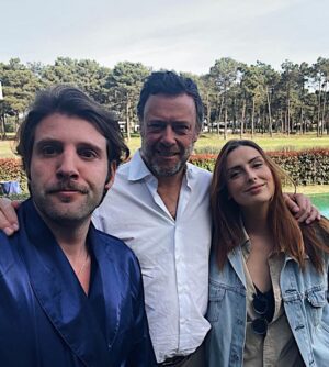 Tiago Paiva Instagram - Uma tarde bem passada com a @a_carolina_torres e o nosso presidente @mfrancosousa 🏌️
#eusemtee