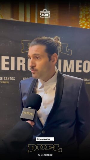 Tiago Paiva Instagram - A poucos minutos do início do evento, o @tiagopaiva__ partilhou connosco as suas expectativas 🥊🔥