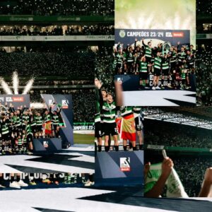 Tiago Teotónio Pereira Instagram - Ontem foi mais um dia de festa em Alvalade! VIVA O @sportingcp !!! 💚💚

OBRIGADO pela experiência @betclicportugal 🙌