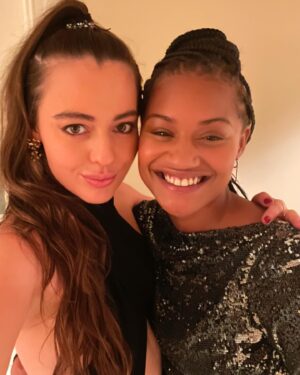 Tiana Tuttle Instagram - It’s out!!! I had an absolute blast working with these incredible people on Gossip Girl. Catch me in my first co starring role in the season finale ✨🥂❤️