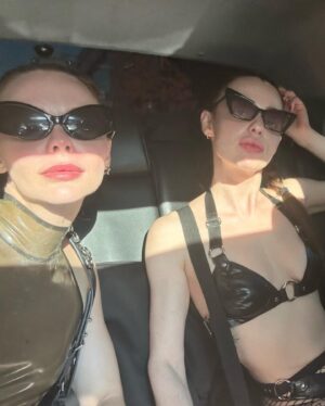 Tiana Tuttle Instagram - The only pictures we managed to get 🖤

Happy pride babes 👯‍♀️