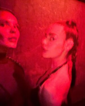 Tiana Tuttle Instagram - The only pictures we managed to get 🖤

Happy pride babes 👯‍♀️