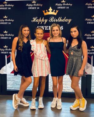 Tierney Smith Instagram - Ready to celebrate a friend turning 16 at her Sneaker 👟Ball 🎂🥳 #sweet16 #sneakerball